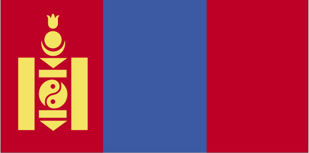 drapeau Mongolie