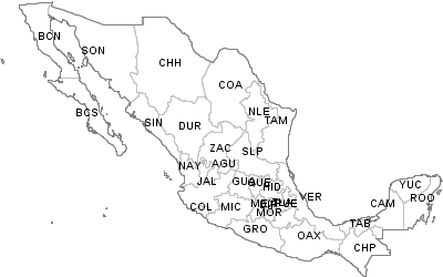 mexico city zip code map Postal Codes Mexico mexico city zip code map